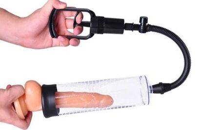 Pompa para aumentar o pene